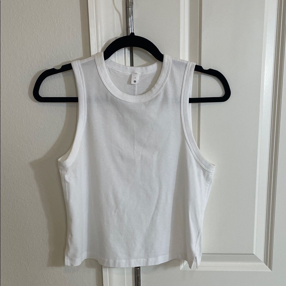 Lululemon Classic Fit Cotton Blend Tank
